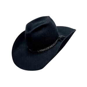 Rustler HAT Co. Nashville Custom Western Cowboy Hat Australian Wool Felt 6 7/8